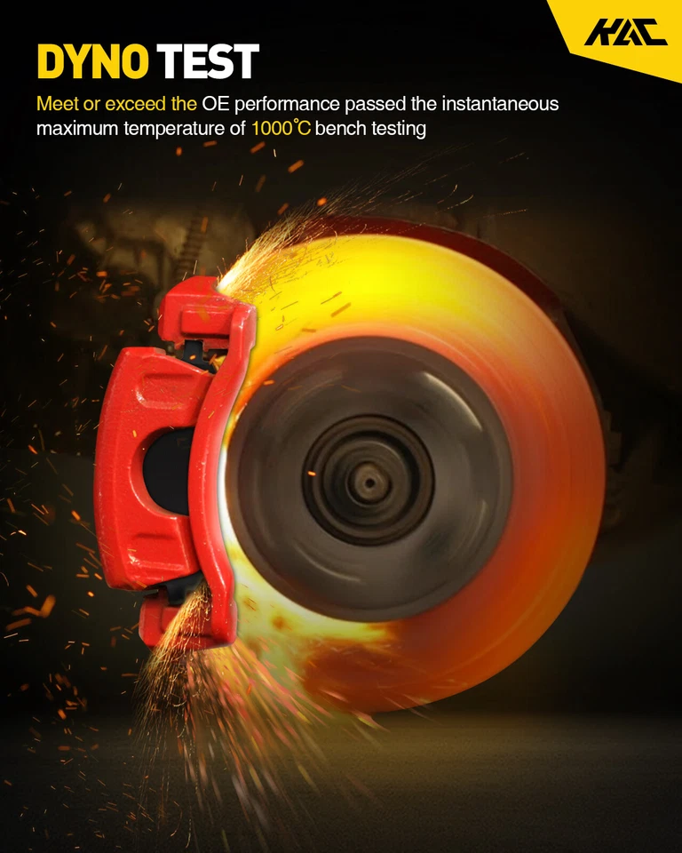 54189 Rotores de freno traseros aptos para Ford Flex Explorer Taurus Lincoln MKT 2013-2019 Foto 3 de 4