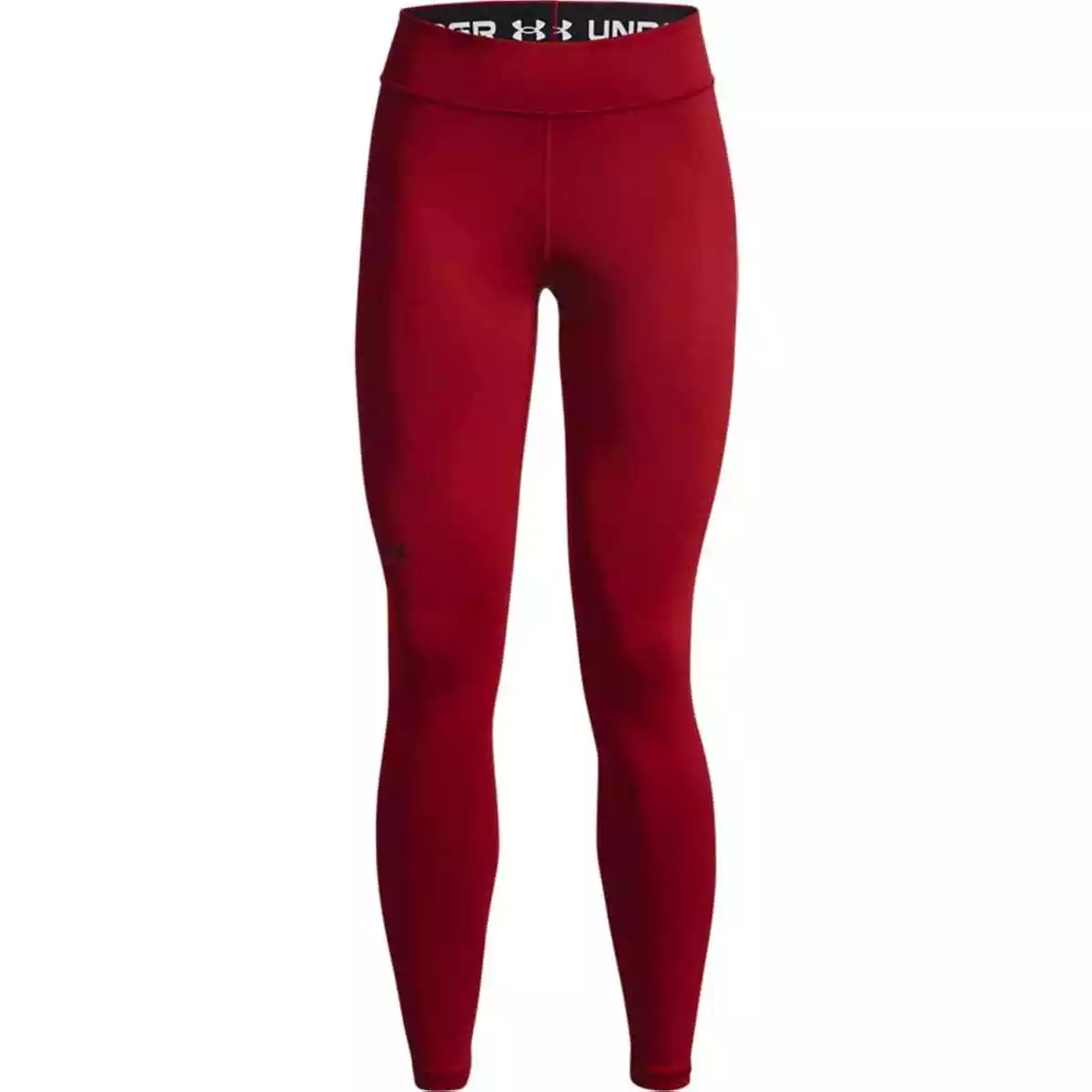 Under Armour ColdGear Authentics Leggings in Red, Size 2XL