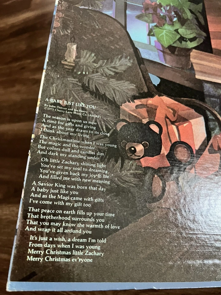 JOHN DENVER - Rocky Mountain Christmas - 1975 LP - APL1-1201 Foto 3 de 4