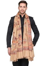 Men's Woven Acro Wool Muffler Shawl Stole Scarf