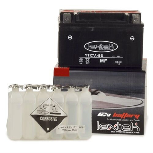 Lexmoto Tempest 125 LJ125-9A YTX7A-BS Battery brand new