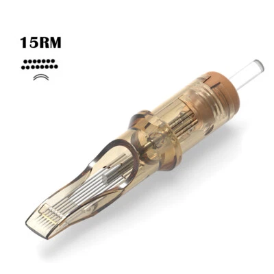 CHUSE 20St/Box Steril Tattoo Nadeln 15RM Nadel Cartridge Needles Round Magnum Shading