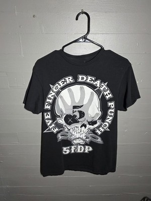 Five Finger Death Punch Men's Band Tee Graphic Front & Back Size Medium