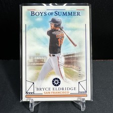 24/99 BRYCE ELDRIDGE BLUE 2024 Panini Boys Of Summer #66 SAN FRANCISCO GIANTS !!