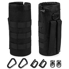 Molle Water Bottle Holder, Water Molle Attachments, Molle Water Bottle BLACK