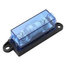250V Fuse Block 100A Class T Fuse Holder for Marine Boat Car RV Inverter