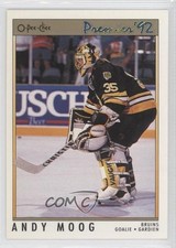 1991-92 O-Pee-Chee Premier Andy Moog #133 0p6