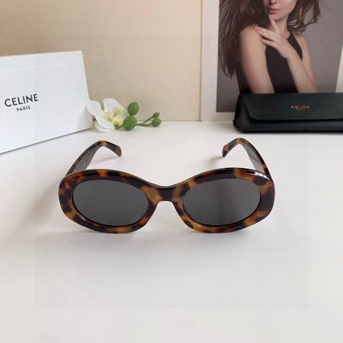 CELINE 4019U Sunglasses Havana /Grey Lens Size 52-22-145mm - NEW