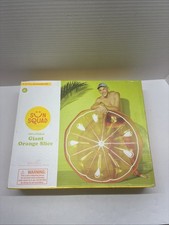 Sun Squad Inflatable Gaint Orange Slice Damaged Box 4 Ft 1 3/16in Diameter