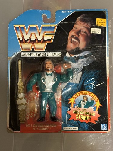 WWF MILLION DOLLAR MAN TED DIBIASE Hasbro Series 2...