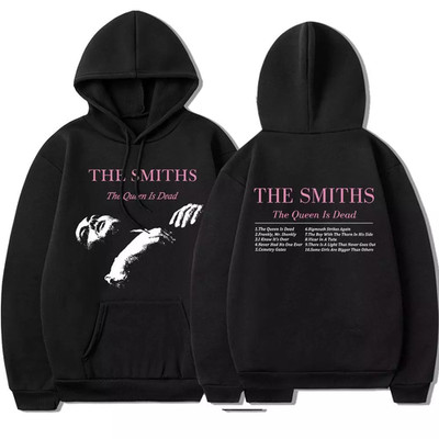 2 sided hoodie theme 1980s, Cheap Rock Band The Smiths The Queen Is Dead Hoodie