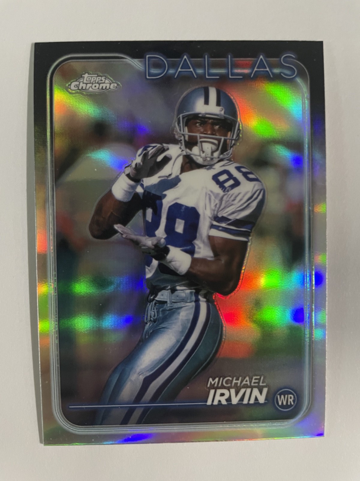 2024 Topps Chrome - Michael Irvin #36 Refractor