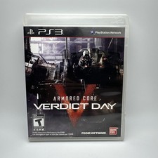 Armored Core Verdict Day PS3 NTSC-U *RARE* English Copy USA SELLER