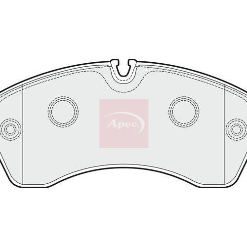 Vw Crafter 30-35 2E 2006-2016 BremsbeläGe Vorne PAD1514-image