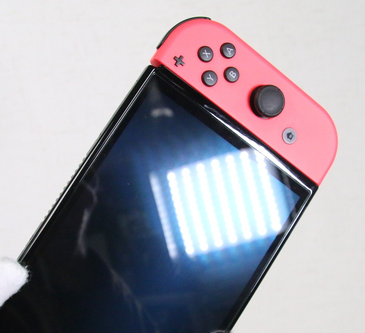 Nintendo Switch OLED Video Game Console HEG-001 Red/Blue