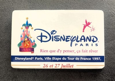 Disneyland Paris - Stadtplan Etappe der Tour de France 26. und 27. Juli 1997
