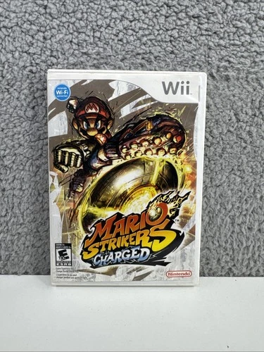 Mario Strikers Charged (Nintendo Wii, 2007) Tested/Works