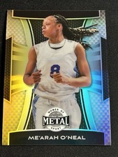ME'ARAH O'NEAL 2025 LEAF METAL WOMEN OF SPORT SILVER PRIZM 4/10 FLORIDA 🔥🔥