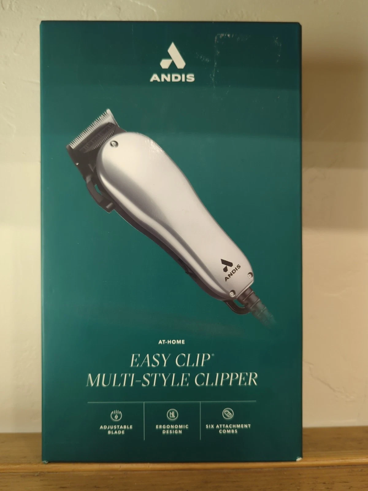 NEW Andis At-Home Dog Pet-Grooming Kit Easy Clip Multi-Style Clipper Attachments