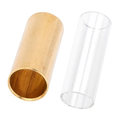 2 Pcs Slide Guitare Acoustique Accessoires Pour Électrique Barre Coulissante - Photo 1/4