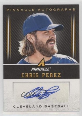 2013 Panini Pinnacle Chris Perez #CP Auto 0l2