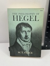The Philosophy of Hegel by W. T. Stace Reprint 1955