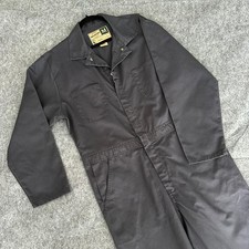 WearGuard Work Coveralls Men s M Gray Zip Front Boiler Suit Soil Release