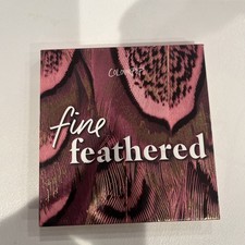 Colourpop FINE FEATHERED Pressed Powder Eyeshadow Palette 9 Shades New W/O Box
