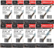 Set Of 8 Motorcraft Zd-28 Glow Plugs Mc3z-12a342-d For 19831987 6.9l Idi Diesel