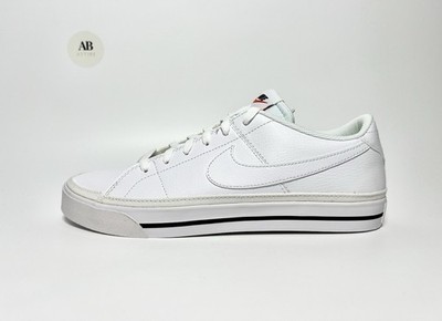 Nike Court Legacy Next Nature Weiß Schwarz Kunstleder Sneaker verschiedene Größen