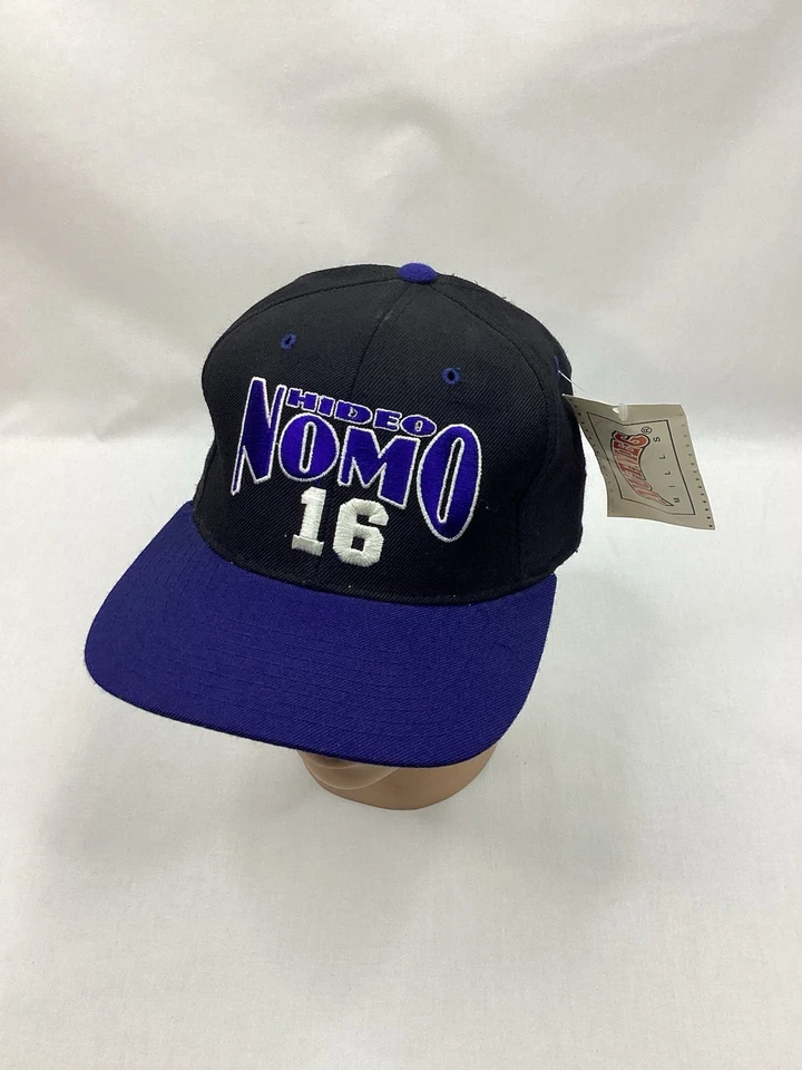 Gorra de colección de los Dodgers de Los Ángeles de NUTMEG Hideo Homo #16 SnapBack mezcla de lana OSFM Foto 2 de 4