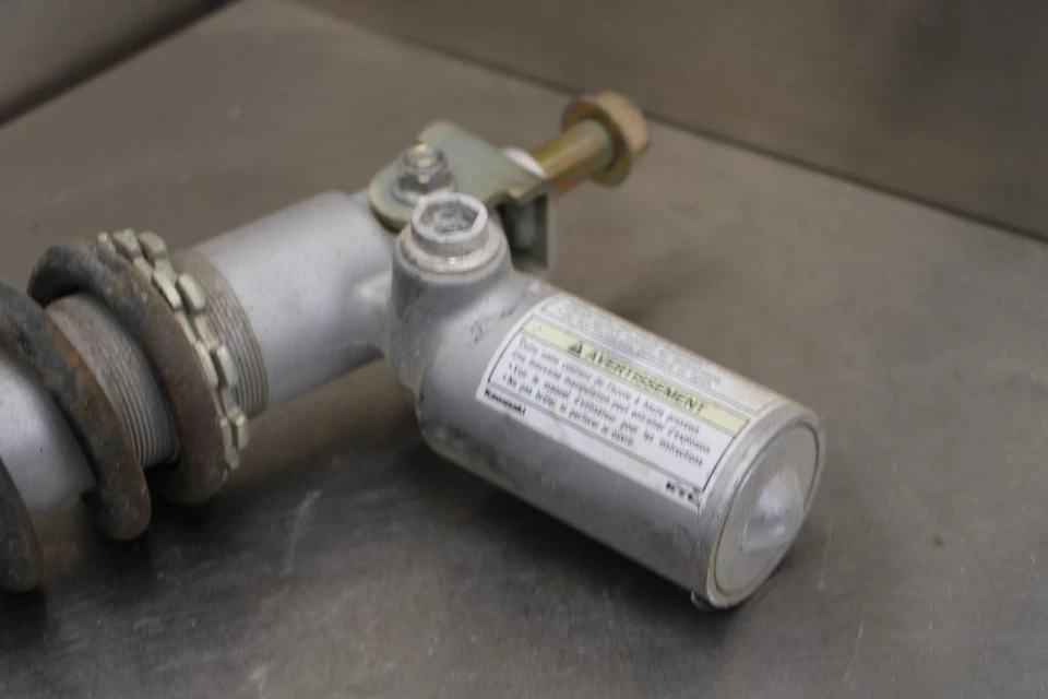 03-08 KAWASAKI ZZR600 REAR BACK SHOCK ABSORBER 45014-1799-10 Foto 4 de 4