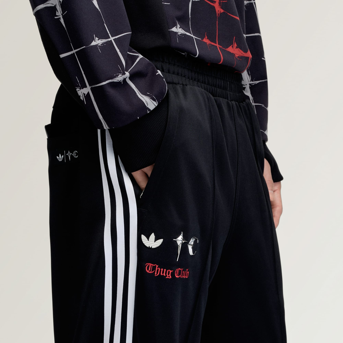adidas x Thug Club SST Joggers Black KF6917 Japan Size | eBay