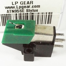 Tested Audio Technica AT95E Cartridge w/ New LP Gear ATN95SE Elliptical Stylus