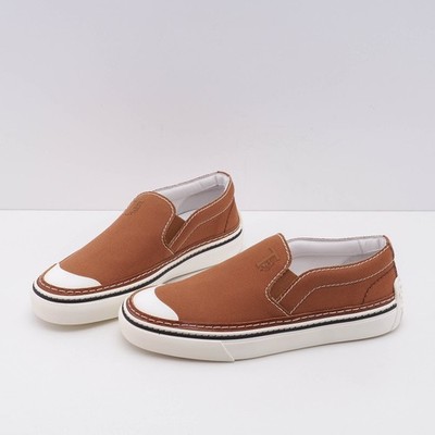 Tod's Men's Brown Sneakers Slip On Punt Casset Casual 22K Size 41 EU 8 US 7 UK