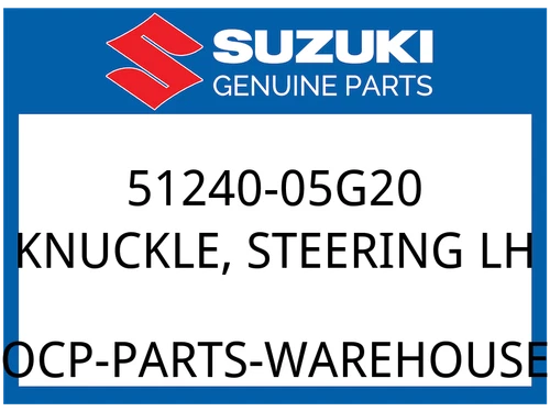KNUCKLE, STEERING LH