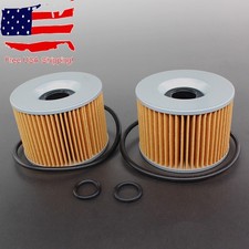 2 set Oil Filter / O-Rings For Kawasaki / Honda / Yamaha Models