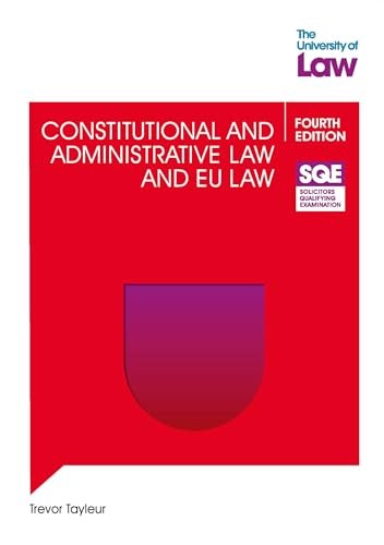 SQE - Constitutional and Administrati... by Tayleur, Trevor Paperback / softbackFREE US DELIVERY | ISBN: 1805021230 | Quality Books