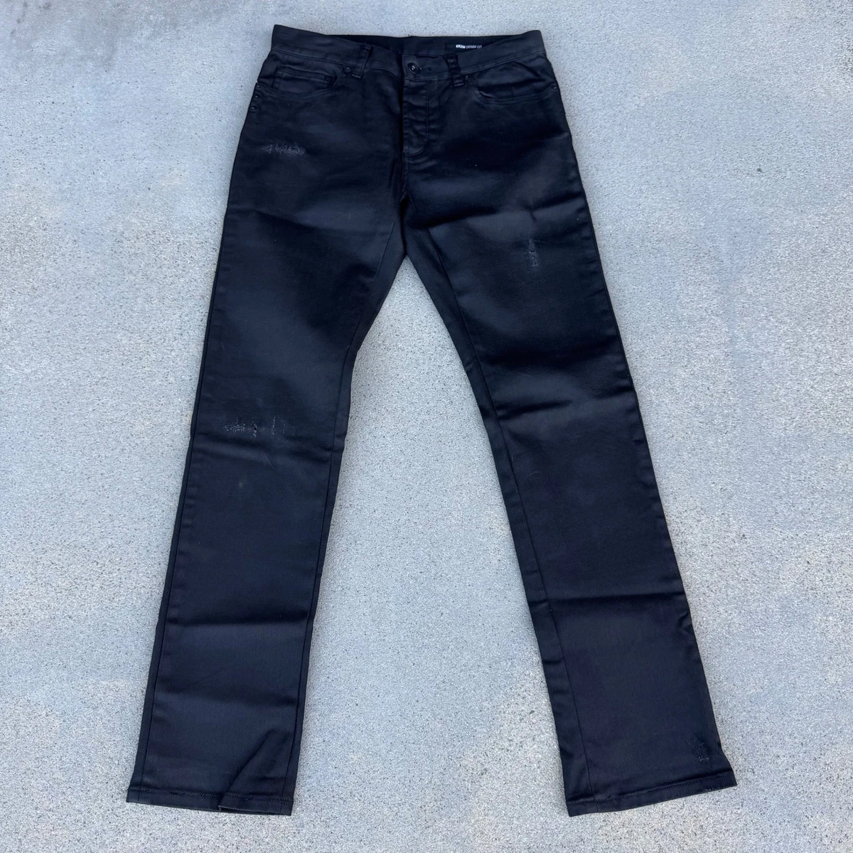 Jeans Krew Klassic Vintage Bleu Coupe Droite - Taille 30, Longueur 32 Pouces - Neuf Avec étiquettes