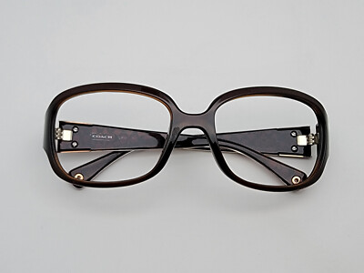 Coach S3002 Crystal Brown Sunglasses Frame w/ Case 56-17-125 