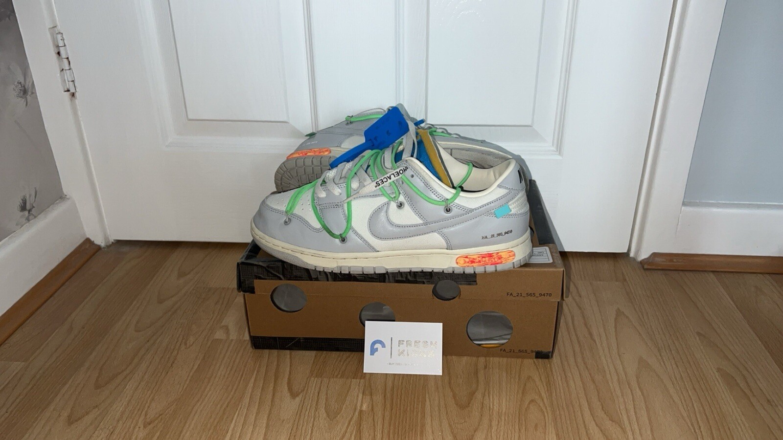 OFF WHITE X NIKE Taglia 9 5 Nike Off White x Dunk Low Lotto 26 di 50 condizioni 9 10