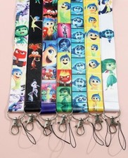 new 10pcs cartoon Anime mix Lanyard Mobile Phone ID Card KeyChain Holder