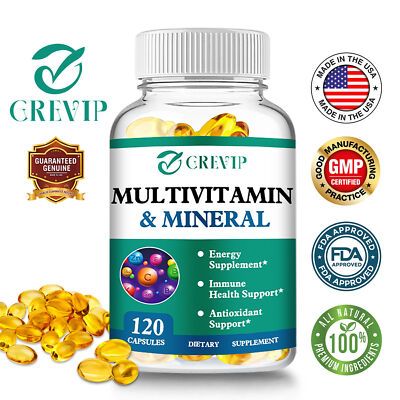 Multivitamin & Mineral - Highest Potency Vitamins & Minerals Supplement, Nature