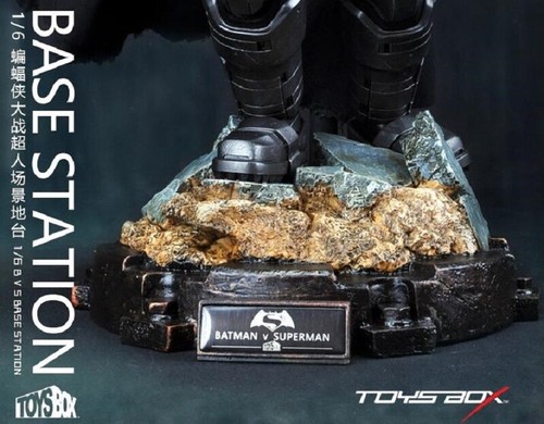 Estación base ToyBox 1/6 Batman vs Superman para figura 1/6 utilería coleccionable nueva - Imagen 8 de 10