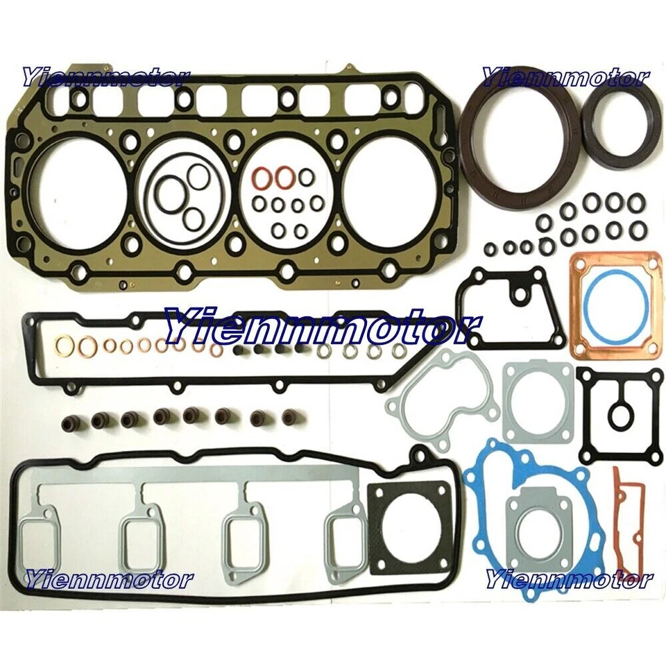 4D106 S4D106-2XFH Overhaul Gasket Kit For Yanmar BM595F-1 BM393F-1 BM798F-1 Part - Image 2 of 2