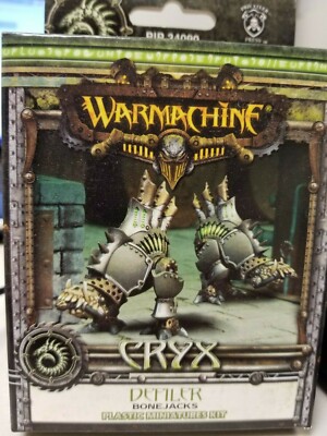 Warmachine Cryx Defiler Bonejacks Plastic Miniatures Kit New