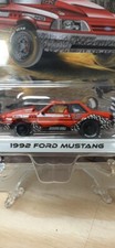 Greenlight 2024 Las Vegas Super Con 92 Ford Mustang Drag Car Raging Bull