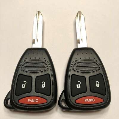 2 New OEM Electronics Keyless Entry Remote Key Fobs RHK 3 Button KOBDT04A