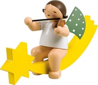 Wendt & KüHn, Engel Mit Geige, Auf Schweif, Groß , 773/2 Weihnachten Geschenk
