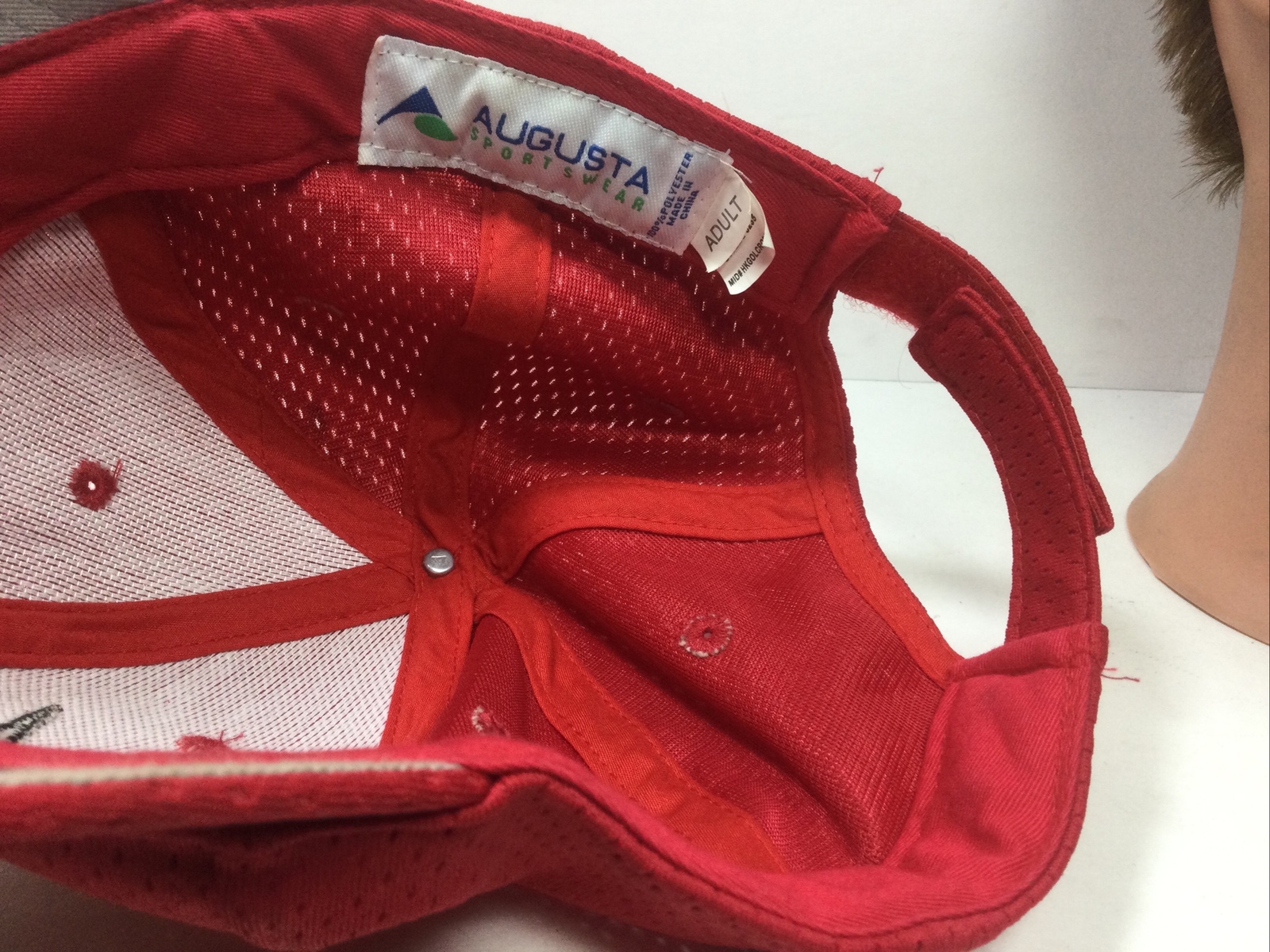 Vipers Hat Red Strap Back Baseball Cap Adjustable - image 8